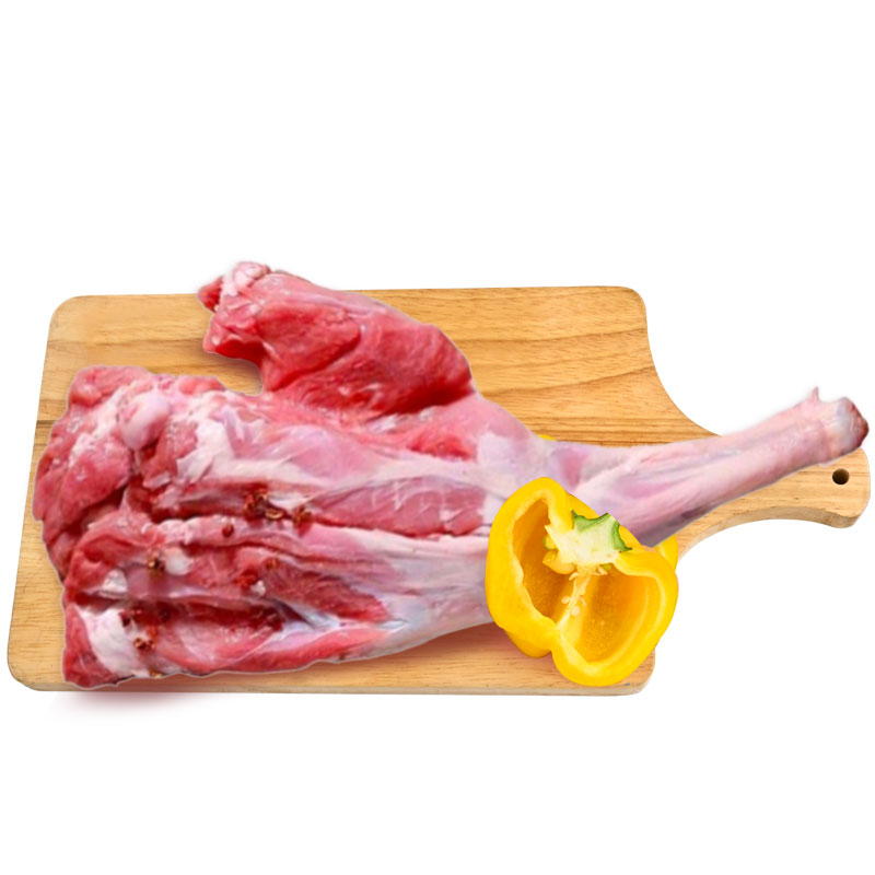 【現(xiàn)貨】新西蘭羔羊進口整只羊后腿帶骨頭后腿肉批發(fā)10kg