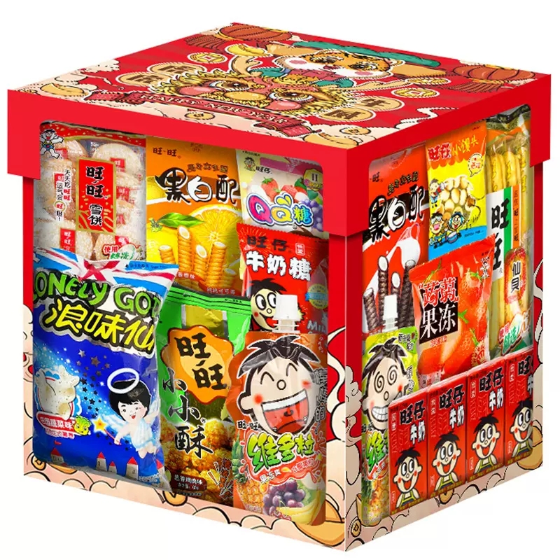 旺旺人氣零食大禮包