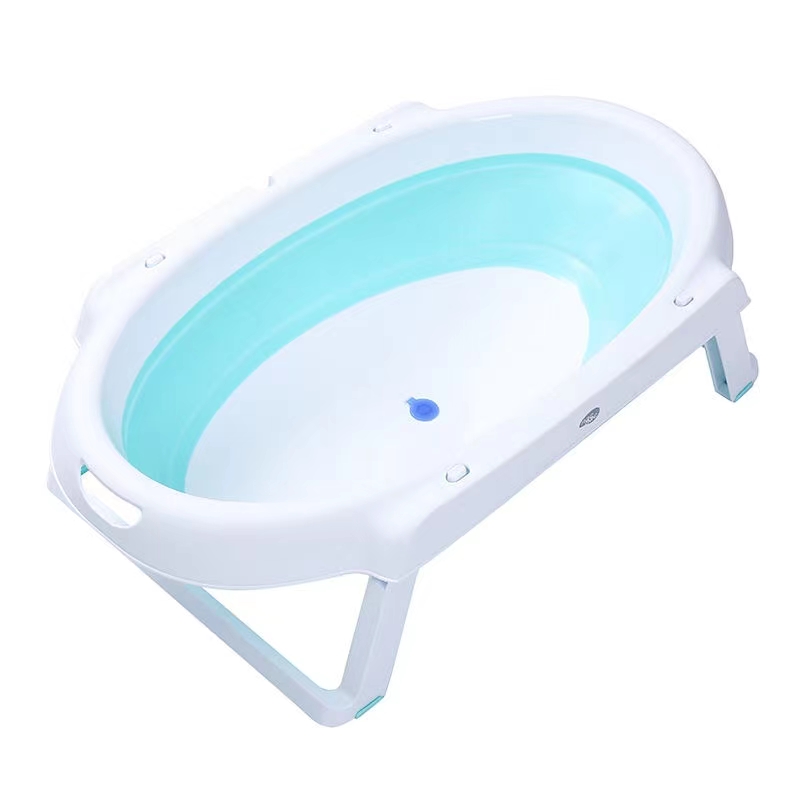 lesenphants/麗嬰房寶貝可愛折疊浴盆(加大款)-薄荷綠