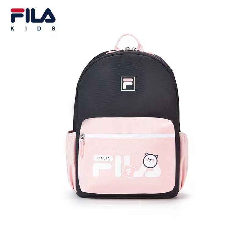 FILA斐樂兒童包類2023春季新款中大童雙肩書包